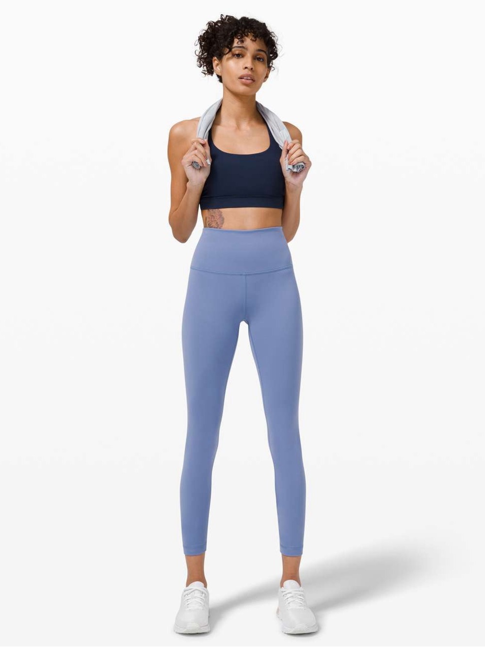 Lululemon Sz 10 Wunder Train High-Rise Tight 25" Water Drop Periwinkle Leggings